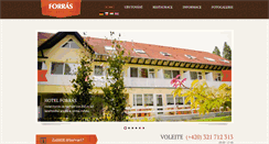 Desktop Screenshot of hotelforras.com